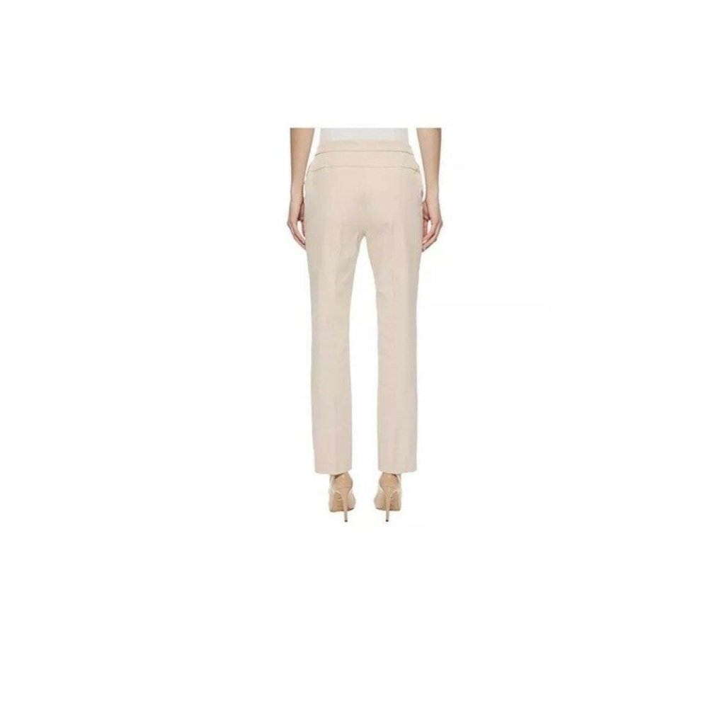 Stretchy Pants Size 12 By Ellen Tracy Beige Color - Picture 2 of 4